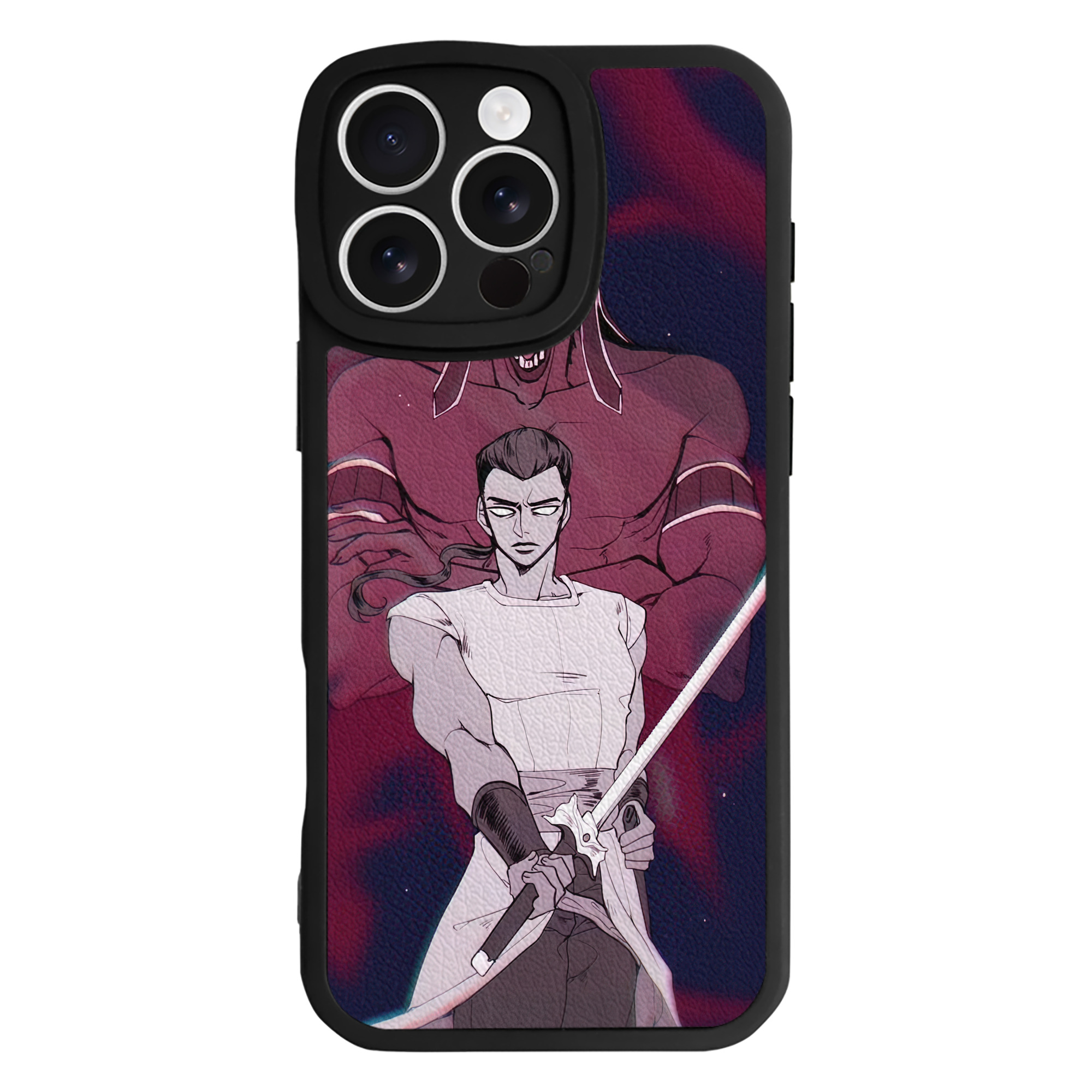 （画像用） ジョジョの奇妙な冒険 JoJo's Bizarre Adventure 【iPhone 16シリーズ対応】シリコンスマホケース（レザー調） 材質：シリコン